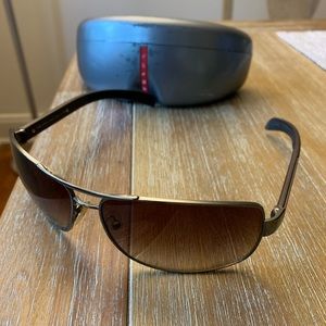 PRADA Polarized Sunglasses SPS 541 65 Unisex